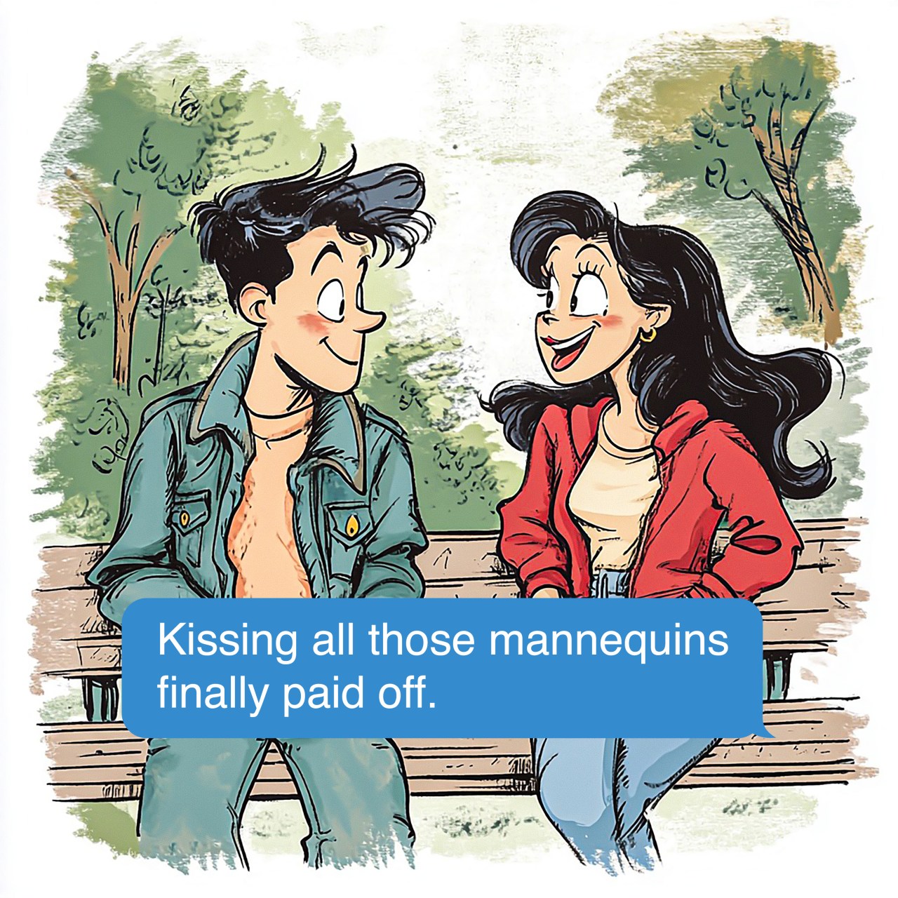 33 Hilarious Things To Say After You Kiss Someone For The First Time